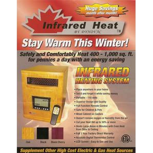 Dynovac Infrared Heater